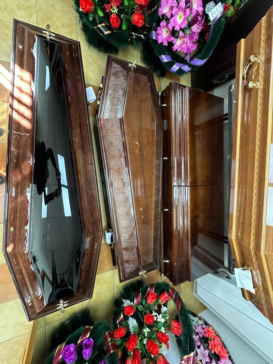 Гробы различных моделей